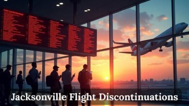 Jacksonville Flight Discontinuations